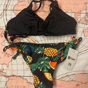 Fused Hawaii bikini top only